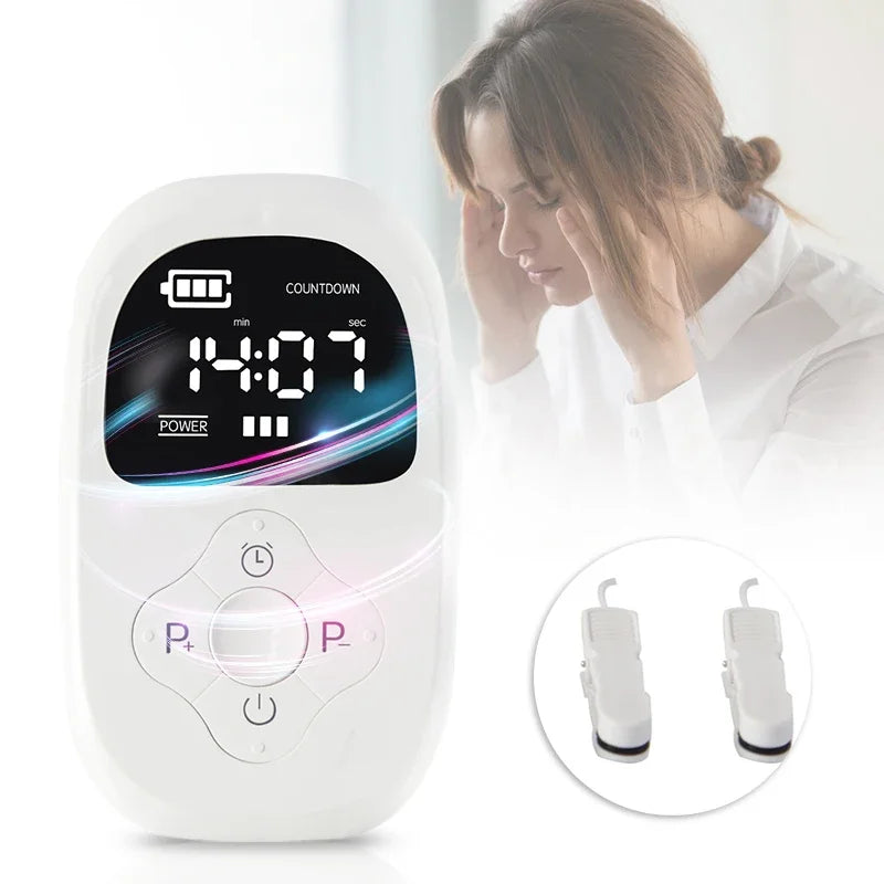 Homulaser Ear Clip CES Therapy Device for Insomnia and Relaxation
