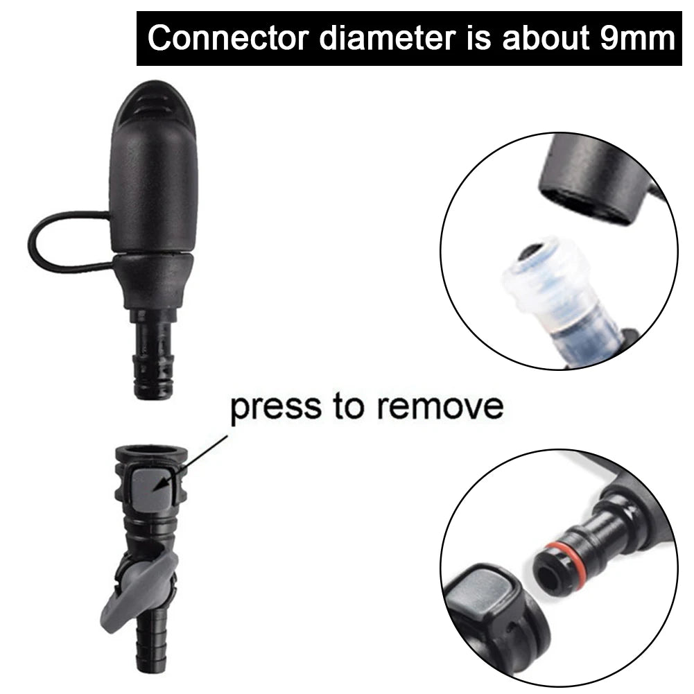 APWIKOGER Hydration Bag Valve Nozzle Replacement With Adjustable Switch