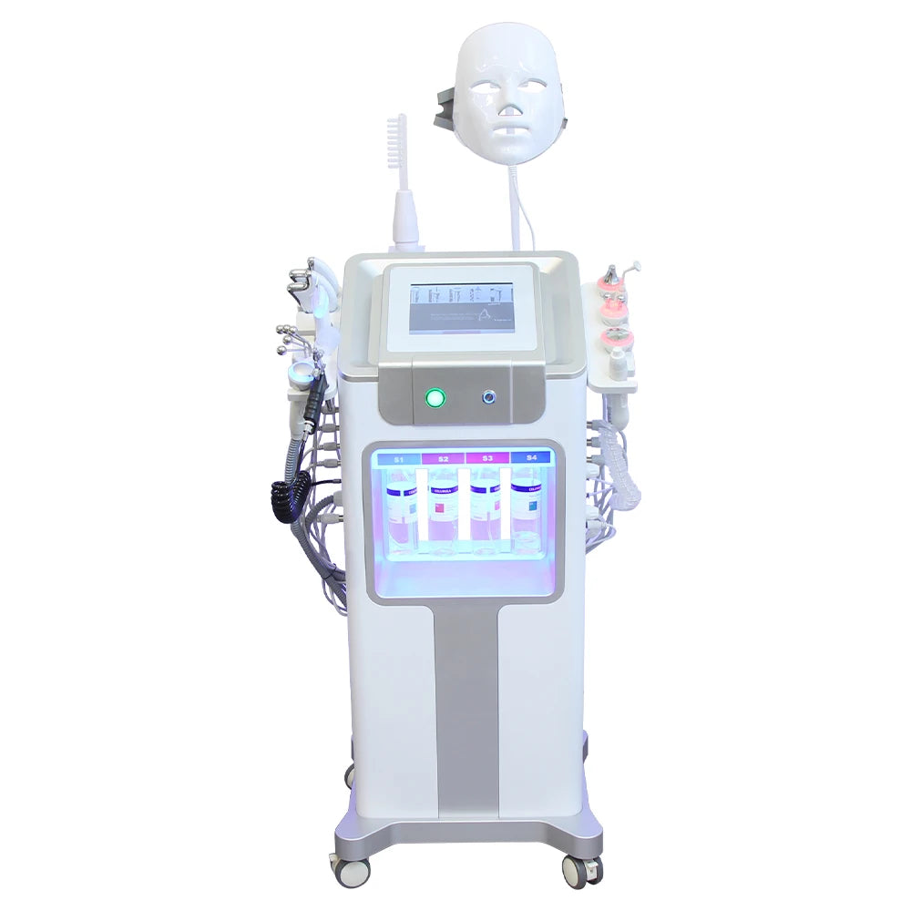 AOKO 12 In 1 Aqua Peeling Bubble Oxygen Facial Machine