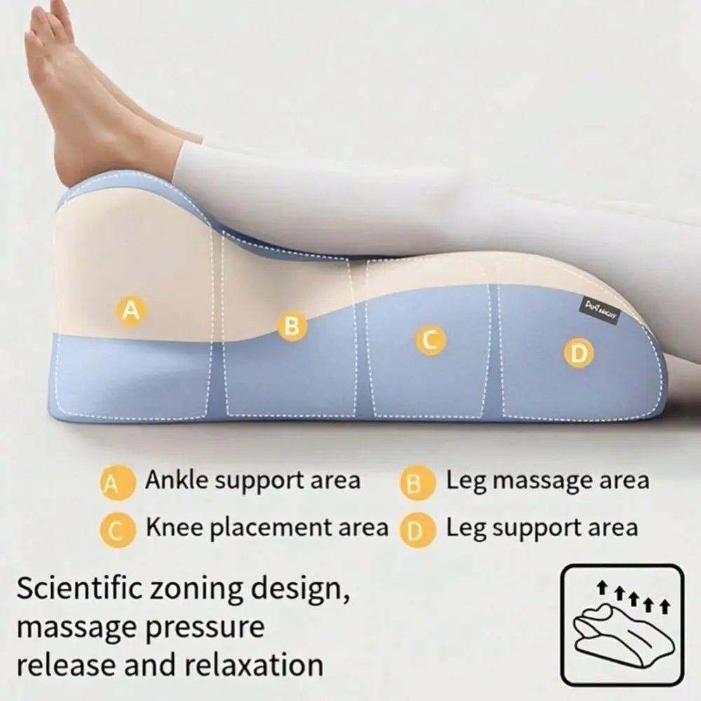 Aesthetic Ergonomic Memory Foam Wedge Pillow For Stomach Sleepers