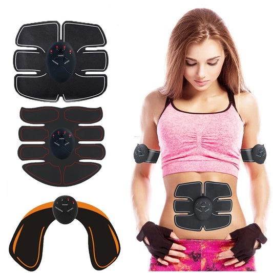 EIENACOCO Wireless Electric Muscle Stimulator EMS Abdominal Hip Trainer Massager
