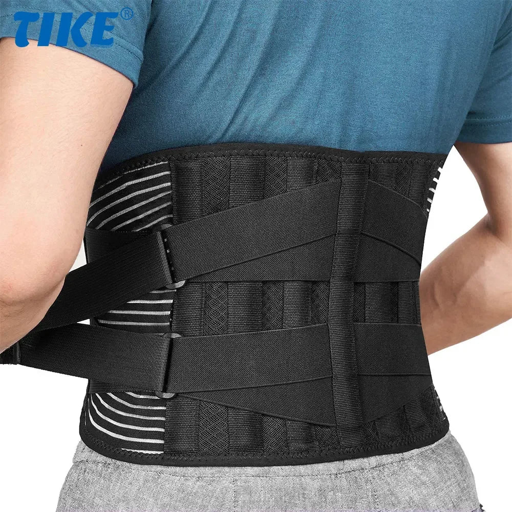 Lower Back Brace With 6 Stays Orthopedic Support Belt