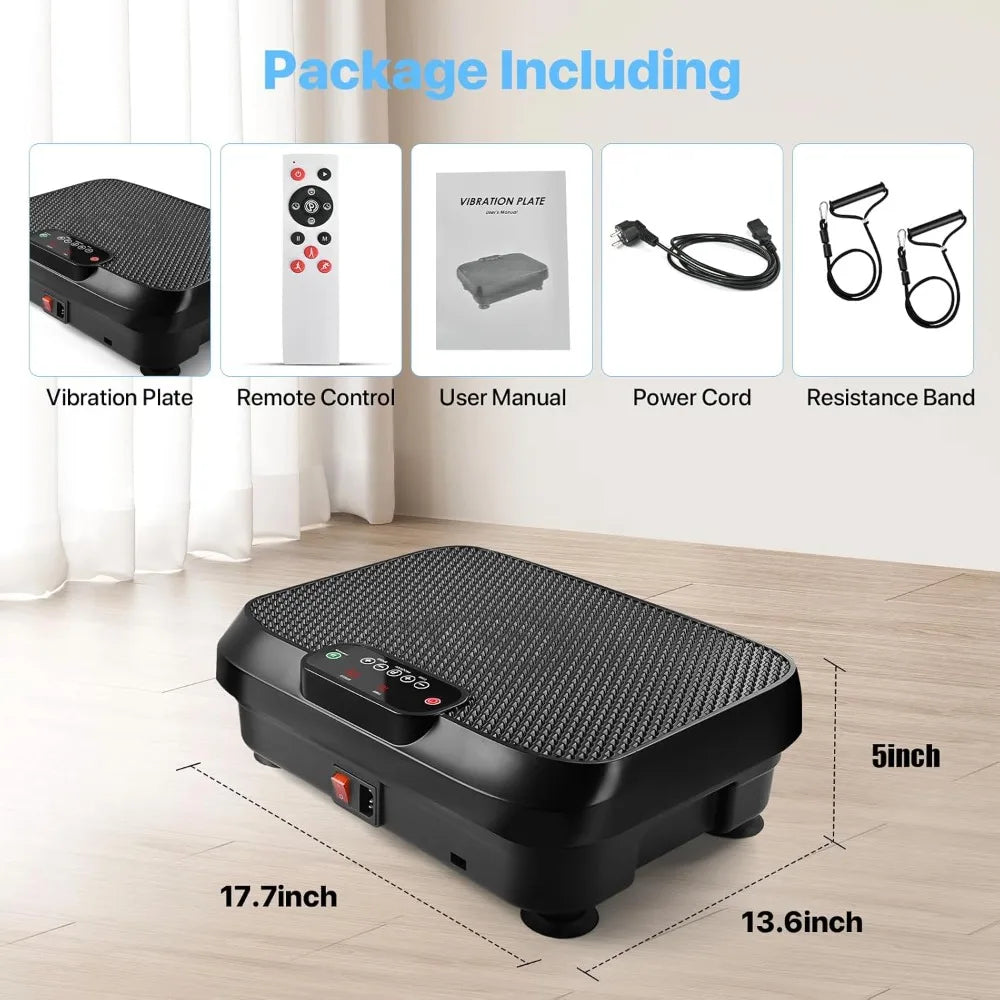 Whole Body Vibration Platform for Lymphatic Drainage and Weight Loss