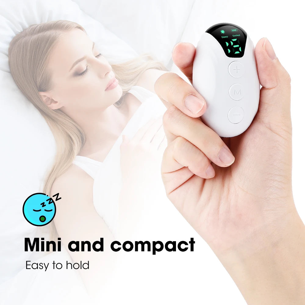 Microcurrent Sleep Aid Hypnosis Device For Night Anxiety Relief