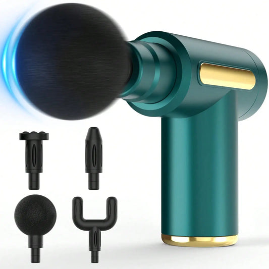Portable Mini Percussion Massage Gun For Deep Tissue Muscle Relief